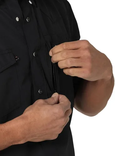 Vista 5 de Wrangler Camisa sólida de manga larga para hombre