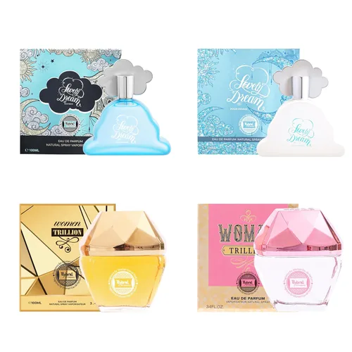 Vista 19 de Hybrid & Company Mujer 4 unids Black Opinion La Vie En Rose Paris Para Su Primavera Floración Perfume Natural Spray Fresco Fragancia