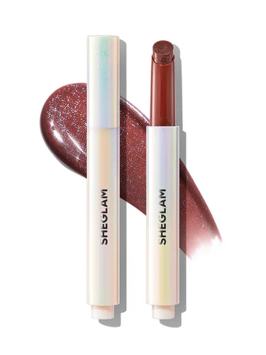 Vista 11 de SHEGLAM PoutPerfect - Lápiz labial sólido hidratante no pegajoso con aceite de coco, temporada de bayas