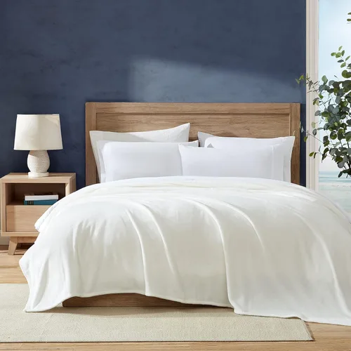 Vista 11 de Nautica - Manta tamaño Twin, forro polar de felpa ultrasuave para cama o sofá, ropa de cama de peso medio para comodidad durante todas