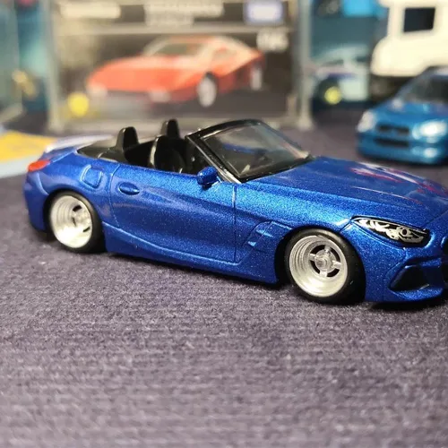 Vista 4 de WAVEIST Ruedas Hot 1/64 para modelos de automóviles 1:64 (galvanizado dorado, 10 juegos/1 caja), deportivo, JDM, musculoso, estilo todoterreno
