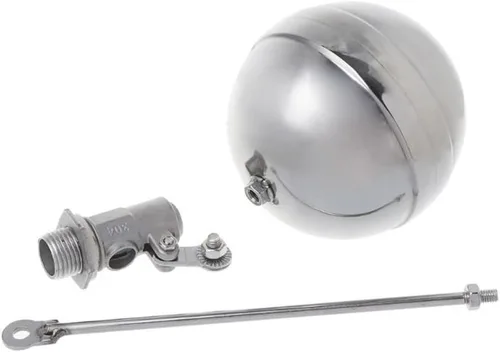 Vista 5 de DN15 Stainless Steel Water Tank Float Valve - Hydraulic Control Float Sensor for Cooling Towers and Solar Systems