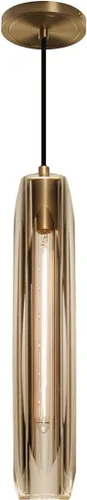 Vista 8 de KCO Iluminación moderna de cristal colgante de luces colgante de isla de cocina de oro lámpara colgante de vidrio de burbuja lámpara colgante