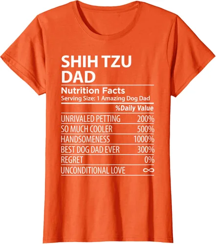 Vista 61 de Shih Tzu Dad - Camiseta divertida para dueño de perro Shih Tzu, Negro