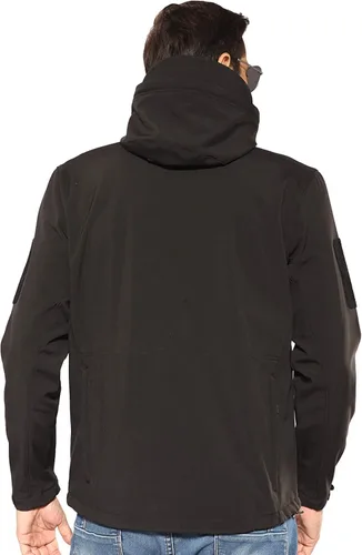 Vista 2 de Antartica - Chaqueta impermeable de estilo militar y camuflado para hombre