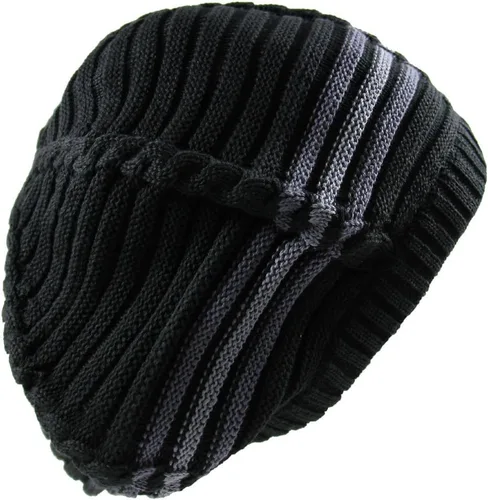 Vista 25 de RW Gorro de punto acanalado clásico Rasta 100% algodón