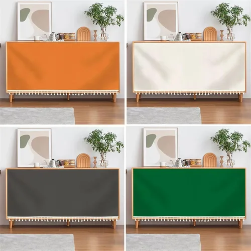 Vista 2 de SK Studio Cortinas cortas para cocina, cortina de privacidad para armario, a prueba de polvo, cortinas para debajo del fregadero, para cocina, Beige