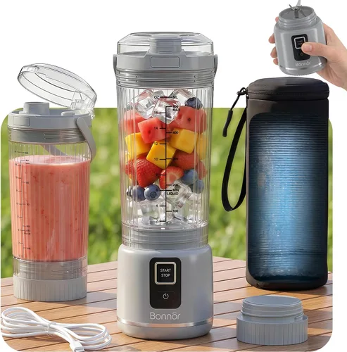 Vista 10 de Cordless Portable Blender for Smoothies, Shakes and Ice Crushing Black