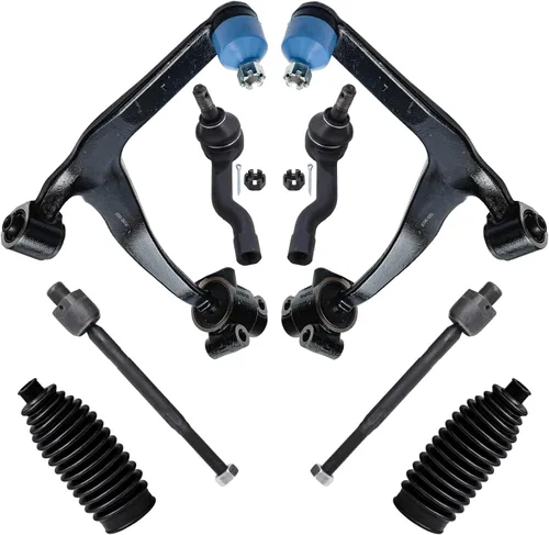 Vista 51 de Detroit Axle - Kit de brazos de control de extremo de 8 piezas para Toyota 2001-2003 Highlander 2002-2003 Camry Lexus ES300, 2 conjuntos de brazos
