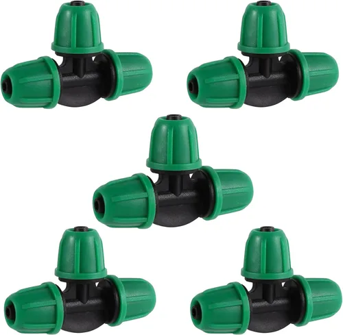 Vista 15 de Camiseta de púas de 0.236 in a 1/4 de pulgada para tubos de ¼ de pulgada; el diámetro exterior del tubo (OD) es de 0.250 pulgadas, el diámetro
