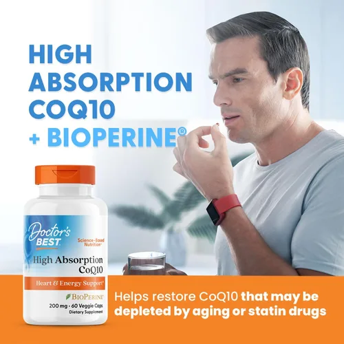 Vista 6 de CoQ10 de alta absorción de Doctor's Best. (0.007 oz), DRB-00111, 1, 1