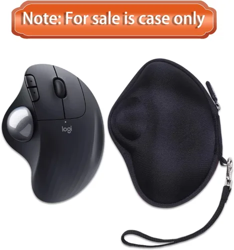 Vista 8 de LTGEM - Funda para mouse inalámbrico Logitech Ergo M575S/M575 Negro