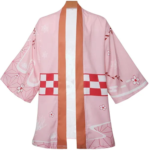 Vista 3 de XX FRANXX FRANXX Haori Anime Capa Cosplay Disfraz Cárdigan Chaqueta con Pendientes Conjunto