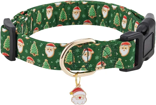 Vista 6 de Collares de perro personalizados, collares ajustables para cachorros con hebilla de seguridad para perros pequeños, medianos y grandes, collar