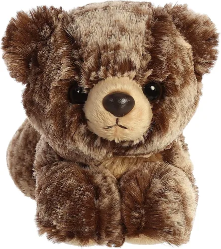 Vista 2 de Aurora Adorable Mini Flopsie Brownie Bear - Mini compañeros listos para aventuras juguetonas - para niños de todas las edades, niños pequeños