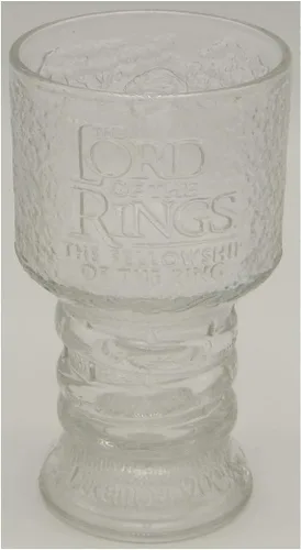 Vista 5 de The Lord of The Rings "La comunidad del anillo" Copa de cristal de Arwen el elfo