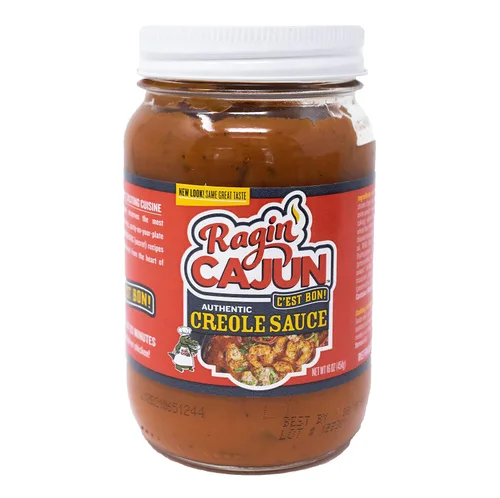 Vista 3 de Salsa criolla cajún Ragin' de 16 onzas, paquete de 12