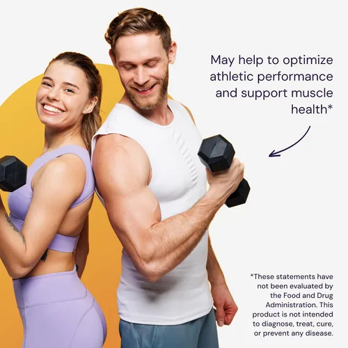 Vista 7 de Healthy Origins® Performance Creatine with Creapure®, polvo sin sabor, apoya la función muscular, energía y recuperación, 21.2 oz (600 g), 120