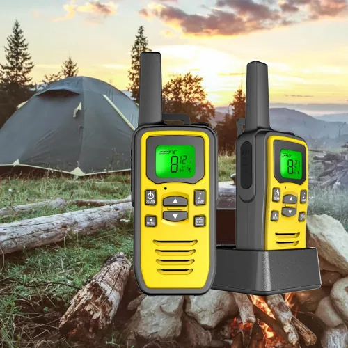 Vista 8 de Walkie Talkies de largo alcance para adultos, radios bidireccionales de mano, radio de emergencia de 2 vías, Walky Talky,