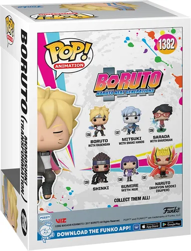 Vista 3 de Funko Animación: Boruto - Momoshiki Otsutsuki Transformación Edición Especial Multicolor Exclusivo #1382 (Edición Especial)