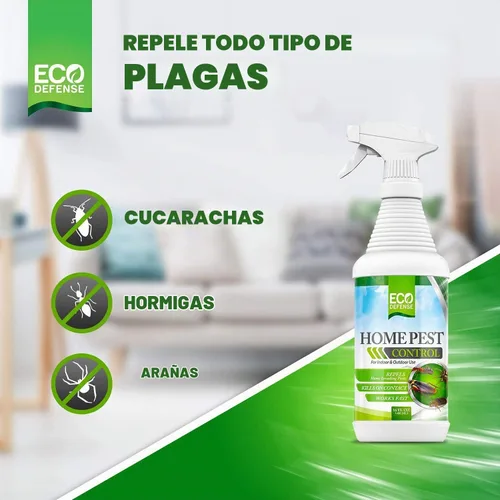 Vista 3 de ECO Defense Vaporizador para control de pestes del hogar orgánico, 16 oz