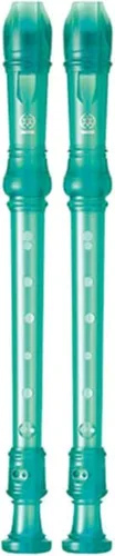 Vista 3 de Yamaha Flauta Dulce C-Soprano de 3 piezas Serie 20 (Azul)