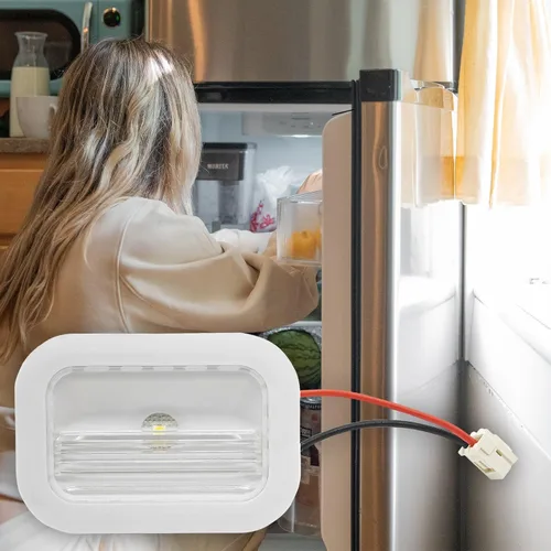 Vista 5 de W10695459 W10843353 W11205083 para Whirlpool Kenmore Maytag Refrigerador Led Light Freezer Board Reemplazo Sustituye 10660728 W10279030 W11126053