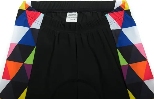 Vista 186 de Weimostar Hombre Ciclismo Jersey Manga Corta Bicicleta Ropa Multicolor Diamante