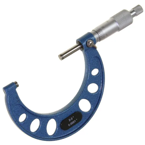 Vista 3 de Anytime Tools juego de micrómetros externos de 3/8 de pulgada a 3 15/16 de pulgada, con puntas de carburo