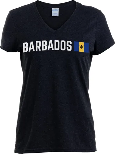 Vista 115 de Nations of the World - Camiseta con cuello en V para mujer