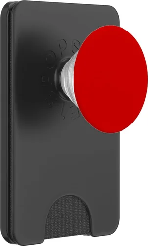 Vista 7 de PopSockets Agarre para teléfono con soporte expansible - Red PopSockets Adhesive PopGrip