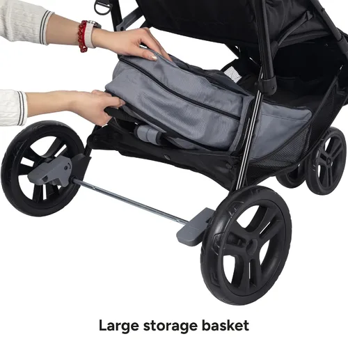Vista 14 de Baby Trend Venture - Sistema de viaje para cochecito de 3 ruedas, color negro