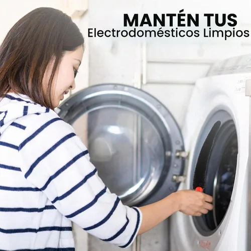 Vista 9 de Cepillo limpiador de ventilación de secadora, removedor de pelusas, cepillo largo y flexible para bobinas de refrigerador, 26 pulgadas, negro