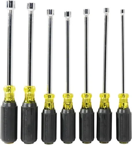 Vista 7 de Klein Tools 647M Juego de tuerca magnética con ejes de 6 pulgadas (7 unidades)