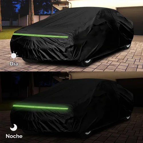 Vista 6 de Funda impermeable para auto Compatible con Chevrolet Impala SS/LS/LT 2000-2020, 6 capas de fundas para auto para todo tipo de clima con cremallera