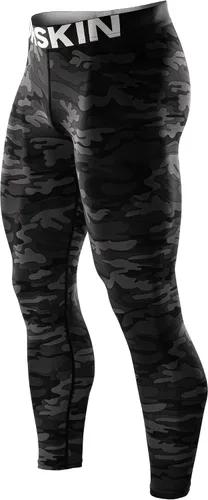 Vista 18 de DRSKIN Men’s Compression Pants (5/4/3 Pack) Quick Dry Tights Leggings Sports Baselayer Running Gym Workout Negro