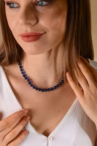 Vista 36 de Collar de ámbar para mujer con cierre de plata chapada en oro de 18 quilates, 19 pulgadas con extensor de 2 pulgadas, hecho a mano con cuentas