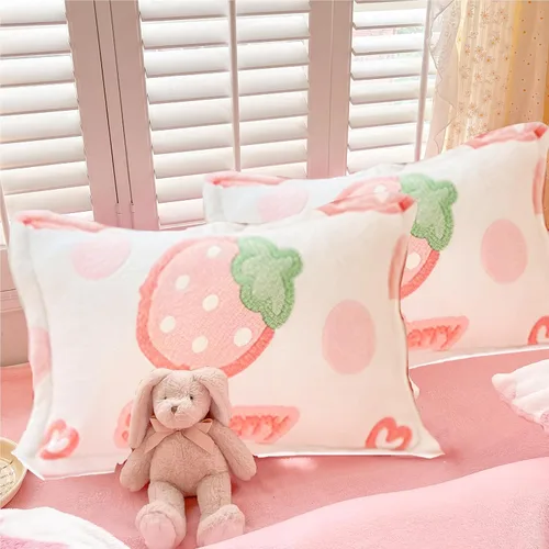 Vista 7 de MorroMorn Fundas de Almohadas Decorativas Florales, 2 Paquetes Fundas de Almohadas de Felpa Tamaño Estándar, Fundas de Almohadas Suaves y Peludas