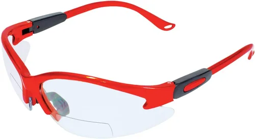 Vista 5 de Spits Eyewear Gafas de seguridad bifocales o inferiores de caza con varias opciones de lente y marco azul (blue frame)