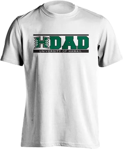Vista 12 de Hawaii Rainbow Warriors Dad Proud - Camiseta para padres