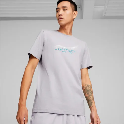 Vista 2 de PUMA Mapf1 Essentials - Camiseta casual de manga corta con cuello redondo y estampado de coche para hombre
