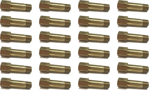 Vista 4 de Adaptador de extensión de latón de 1/8" de largo, 1-3/4" de largo, aprobado por D.O.T. (cantidad 10)