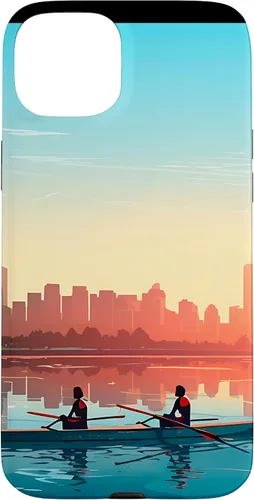 Vista 9 de iPhone 16 Academic Rowing - Kayaking - Sport Rowing Case