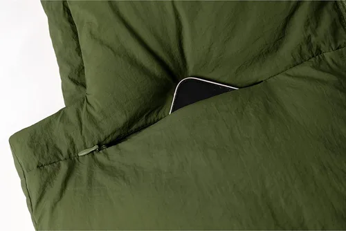 Vista 2 de Yeokou Chaleco acolchado recortado para mujer, con cremallera, cuello alto, sin mangas, con bolsillos