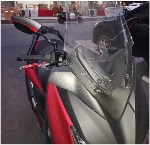 Vista 4 de for FA&zer FZ8 FZ 8 All Years Motorcycle Side Rear View Rearview Mirrors Handlebar Mirrors