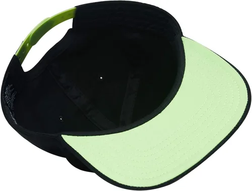 Vista 5 de Minecraft Boys Creeper Face Hat - Black and Green Youth Snap Back Hat