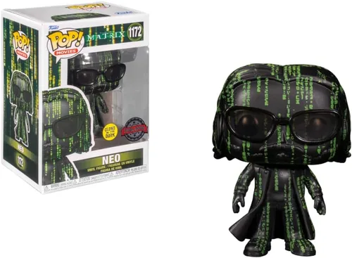 Vista 2 de Funko - Figura de acción exclusiva Pop The Matrix Neo, multicolor (133741)