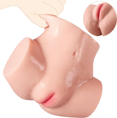 Vista 3 de Coños de bolsillo para hombres, masturbador para hombres, juguetes sexuales para hombres, masturbadores masculinos realistas para adultos, muñecas