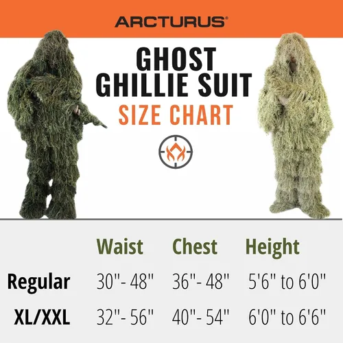 Vista 6 de Arcturus Camo, Ghost Ghillie Suit™, camuflaje avanzado 3D Hierba seca