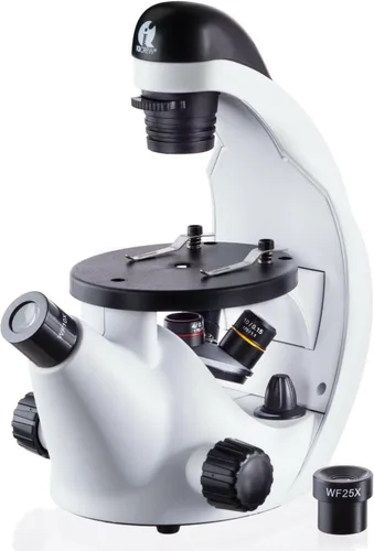 Vista 8 de IQCrew por AmScope 40X-200X Kids Inverted Microscopio compuesto para estudiantes